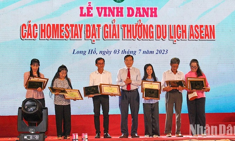 Vĩnh Long vinh danh các Homestay đạt giải thưởng ASEAN