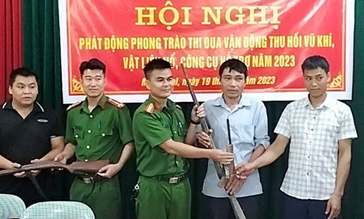 Đảm bảo an ninh trật tự ở Bình Gia: Xây dựng cụm liên kết, hợp sức triển khai