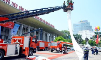 Triển lãm thiết bị phòng cháy, chữa cháy và cứu nạn cứu hộ quy mô lớn nhất từ trước đến nay tại Hà Nội