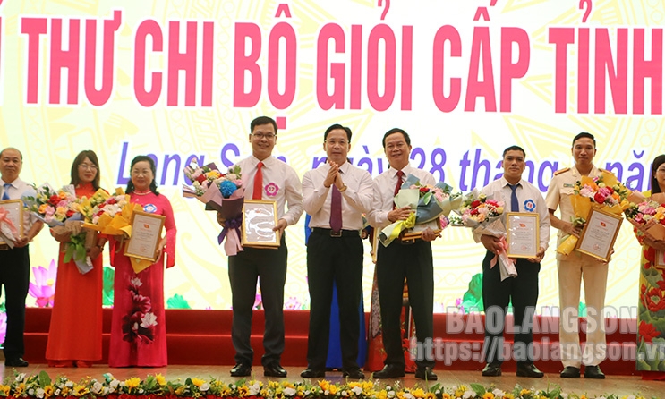 Bế mạc Hội thi Bí thư chi bộ giỏi cấp tỉnh năm 2023