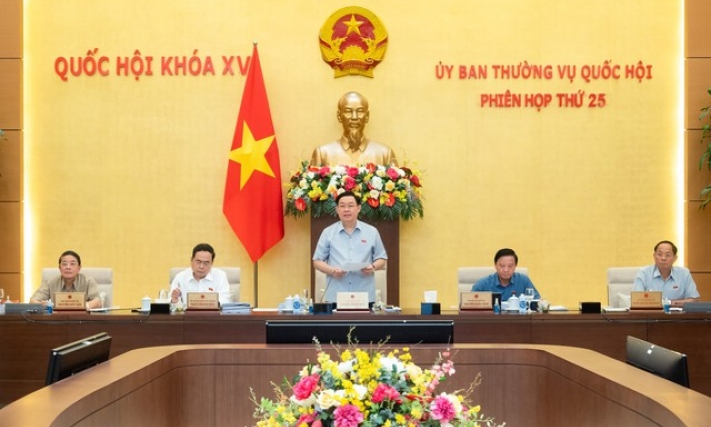 Khai mạc phiên họp thứ 25 Ủy ban Thường vụ Quốc hội