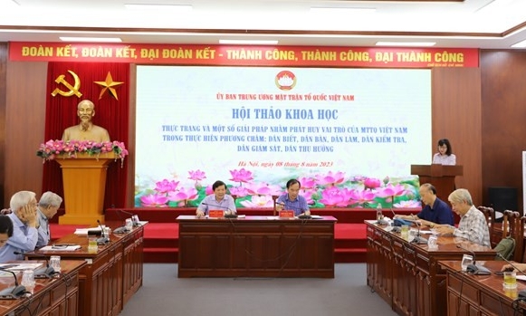 Thực hiện phương châm “Dân biết, dân bàn, dân làm, dân kiểm tra, dân giám sát, dân thụ hưởng”