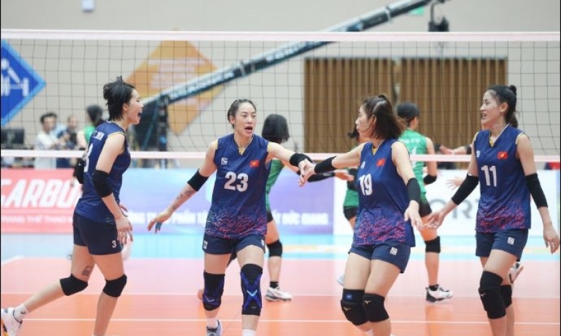 Bóng chuyền nữ với mục tiêu vào tốp 5 ASIAD 19