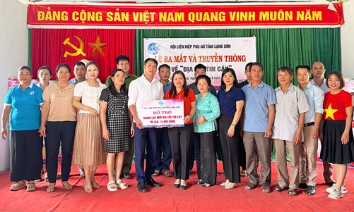 Ra mắt mô hình “Địa chỉ tin cậy” tại xã Lương Năng, huyện Văn Quan