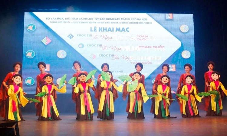 Khai mạc 3 cuộc thi tài năng múa, múa rối, kịch nói toàn quốc