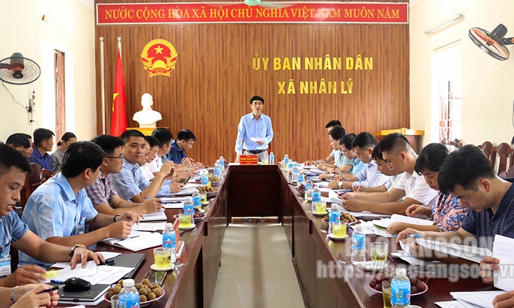 Kiểm tra xây dựng nông thôn mới trên địa bàn huyện Chi Lăng