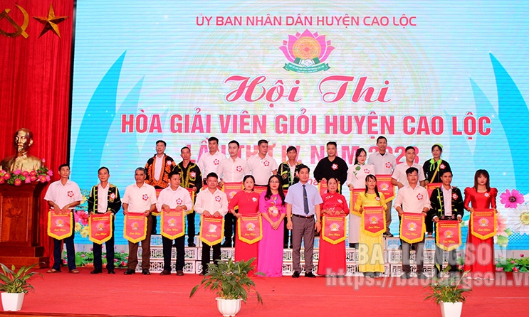 Cao Lộc tổ chức thành công Hội thi Hòa giải viên giỏi năm 2023