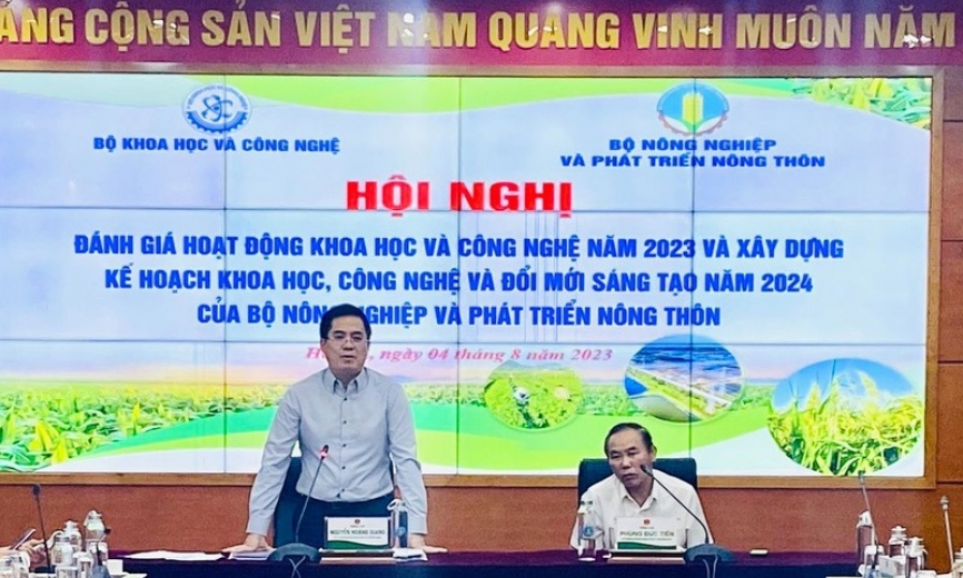 Khoa học, công nghệ đóng góp trên 30% giá trị gia tăng trong sản xuất nông nghiệp