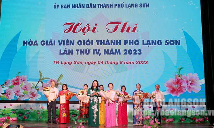 Đội thi phường Tam Thanh giành giải nhất Hội thi Hoà giải viên giỏi thành phố