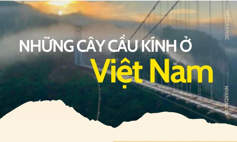 Những cây cầu kính độc đáo ở Việt Nam