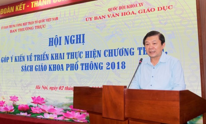 Chương trình, sách giáo khoa phổ thông phải phù hợp năng lực học sinh