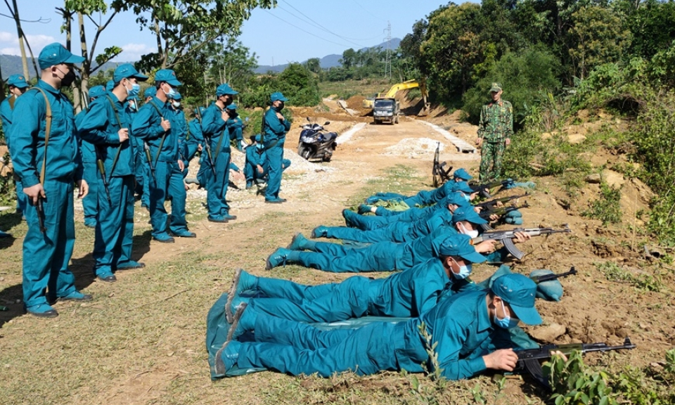 Sẽ tăng phụ cấp, chế độ của Dân quân tự vệ khi tham gia huấn luyện, làm nhiệm vụ