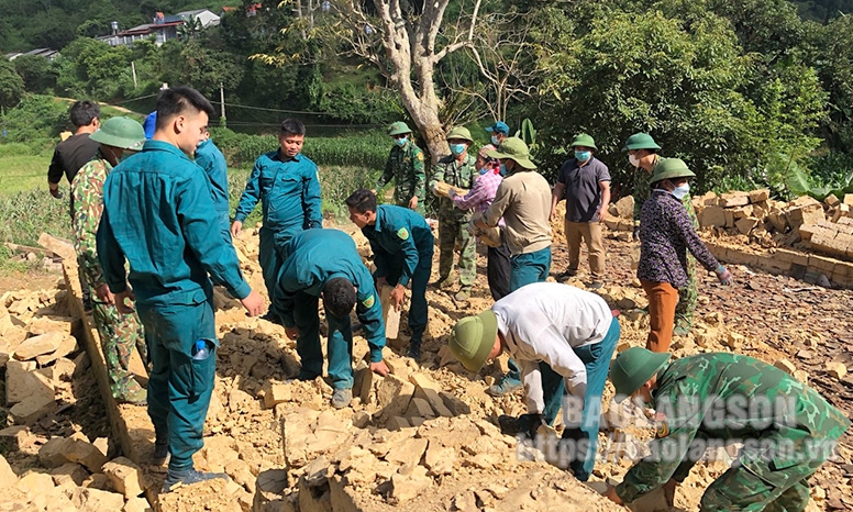 Bảo Lâm: Khơi sức dân xây dựng nông thôn mới