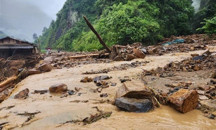 Nguy cơ rất cao lũ quét, sạt lở ở Lai Châu, Lào Cai và Hà Giang