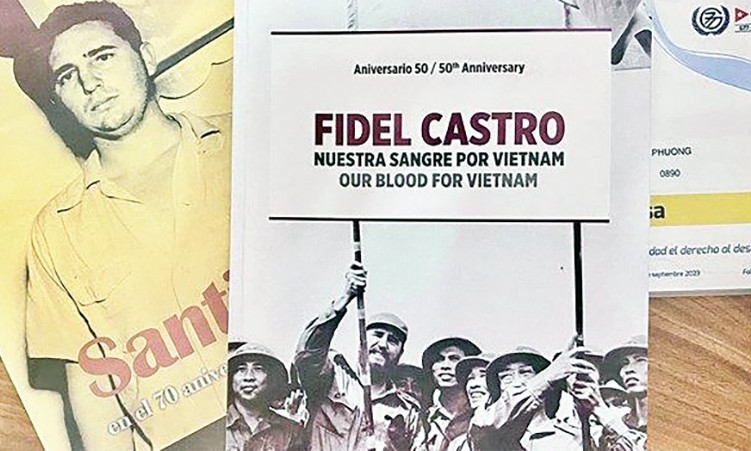 Ra mắt sách về chuyến thăm Việt Nam đầu tiên của lãnh tụ Cuba Fidel Castro