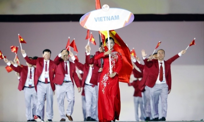 Đoàn Thể thao Việt Nam dự Asian Games với thành phần gồm 504 thành viên