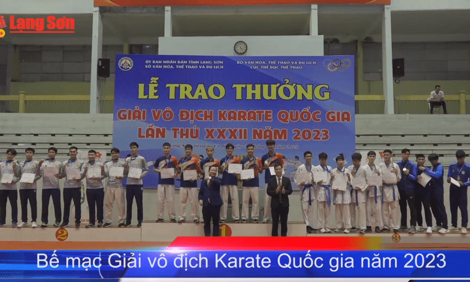 Bế mạc Giải vô địch Karate quốc gia năm 2023