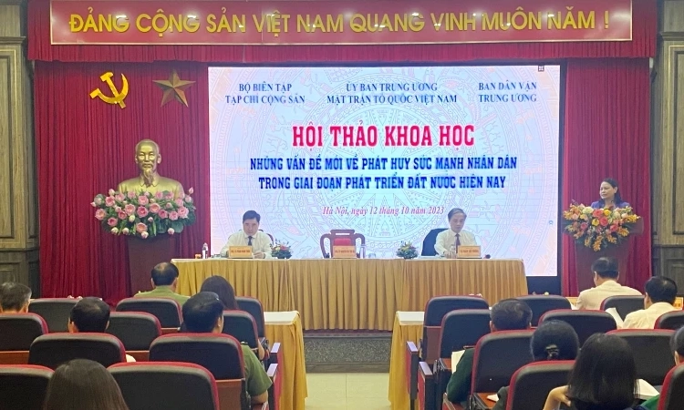 Phát huy sức mạnh nhân dân trong giai đoạn mới