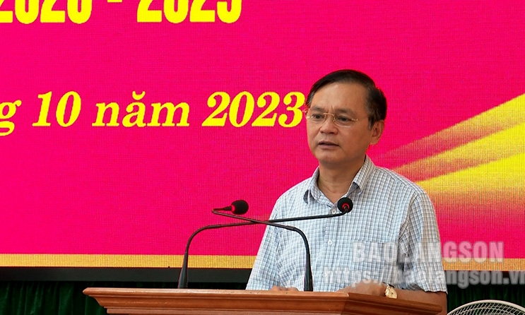 Huyện ủy Hữu Lũng triển khai nhiệm vụ 3 tháng cuối năm 2023