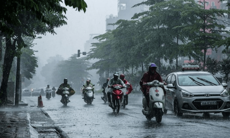 Thời tiết hôm nay (30-10): Tây và Đông Bắc Bộ có mưa rào rải rác, có nơi có dông