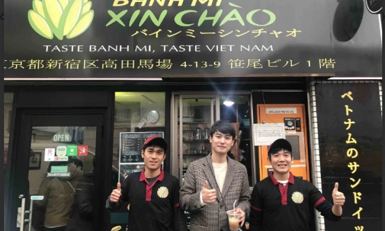 Bánh Mì Xin Chào, niềm tự hào ẩm thực hương vị Việt trên đất Nhật