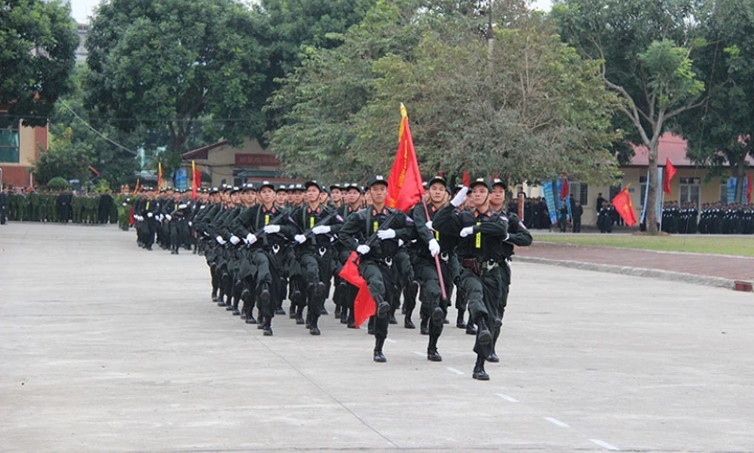 20 năm Trung đoàn Cảnh sát cơ động Thủ đô