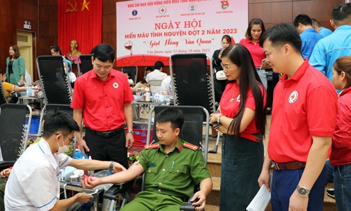 Văn Quan phát động ngày hội hiến máu tình nguyện đợt 2 năm 2023 tiếp nhận 276 đơn vị máu