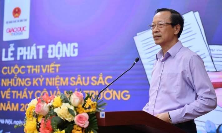 Phát động cuộc thi viết 'Những kỷ niệm sâu sắc về thầy cô và mái trường' năm 2023