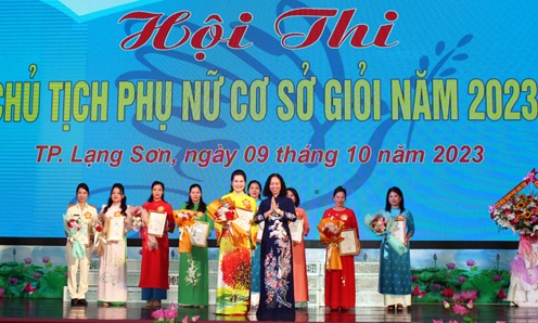 Thành phố: 9 thí sinh tham gia Hội thi Chủ tịch phụ nữ cơ sở giỏi