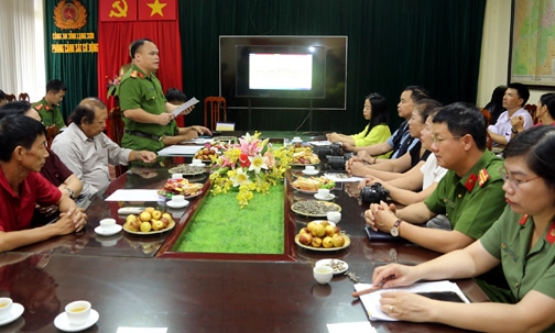 Hội Văn học nghệ thuật tỉnh phối hợp tổ chức sáng tác ảnh nghệ thuật tại Phòng Cảnh sát Cơ động, Công