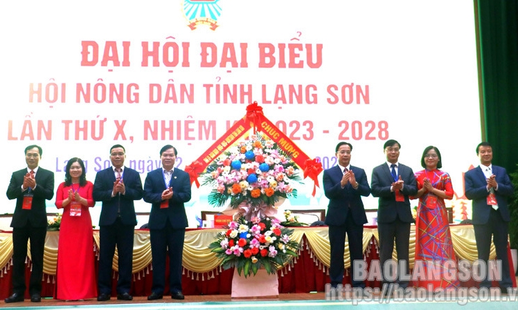 Khai mạc Đại hội đại biểu Hội Nông dân tỉnh Lạng Sơn lần thứ X, nhiệm kỳ 2023 – 2028