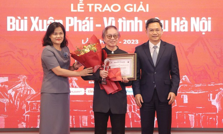 Đạo diễn Đặng Nhật Minh được trao Giải thưởng Lớn - Vì tình yêu Hà Nội