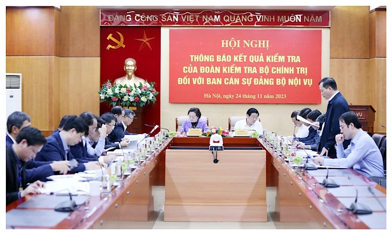 Tiếp tục thực hiện tốt nhiệm vụ xây dựng văn bản quy phạm pháp luật về công tác cán bộ