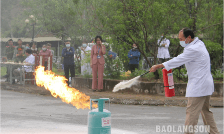 Phòng cháy chữa cháy: Sự chủ động của các cơ sở khám, chữa bệnh