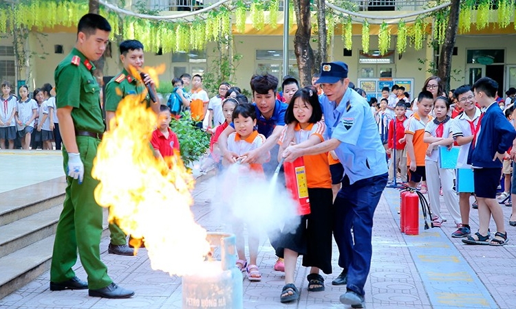 Cần chú trọng phòng chống cháy, nổ trong các trường học