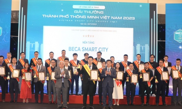 Vinh danh 32 giải thưởng Thành phố thông minh Việt Nam 2023