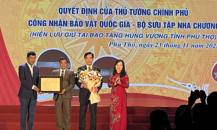 “Bộ sưu tập Nha chương” được công nhận là Bảo vật quốc gia