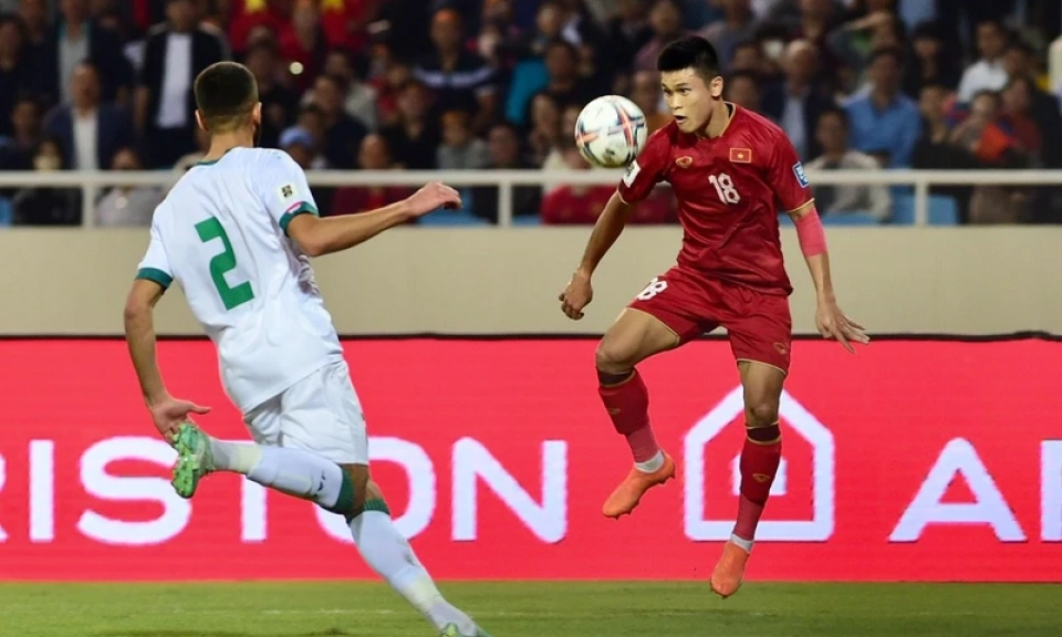 Việt Nam thua 0-1 Iraq ở phút bù giờ cuối cùng