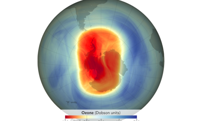 Lỗ thủng tầng ozone đang được cải thiện hơn