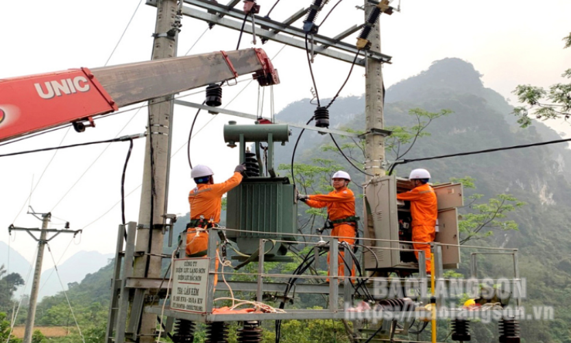 Công ty Điện lực Lạng Sơn: "Nước rút" thực hiện các nhiệm vụ những tháng cuối năm