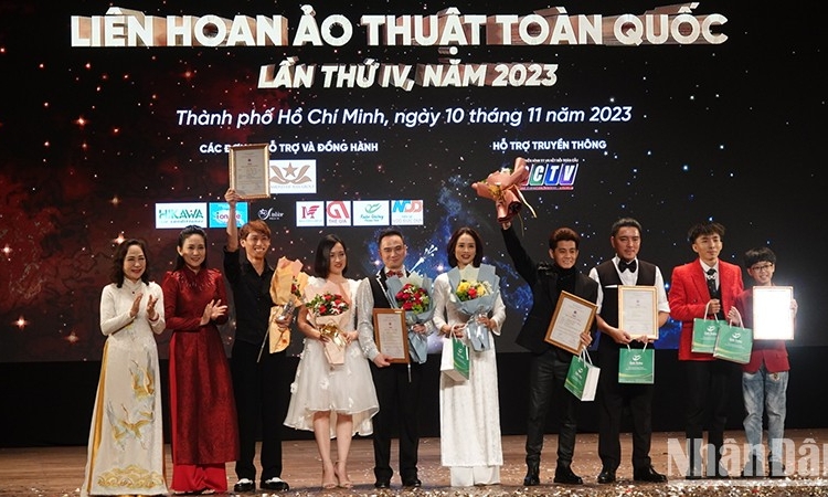 Trao 5 huy chương Vàng tại Liên hoan Ảo thuật toàn quốc lần thứ IV năm 2023