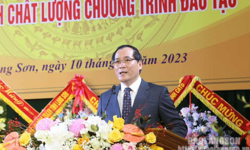 Trường Cao đẳng Sư phạm Lạng Sơn khai giảng năm học 2023 – 2024