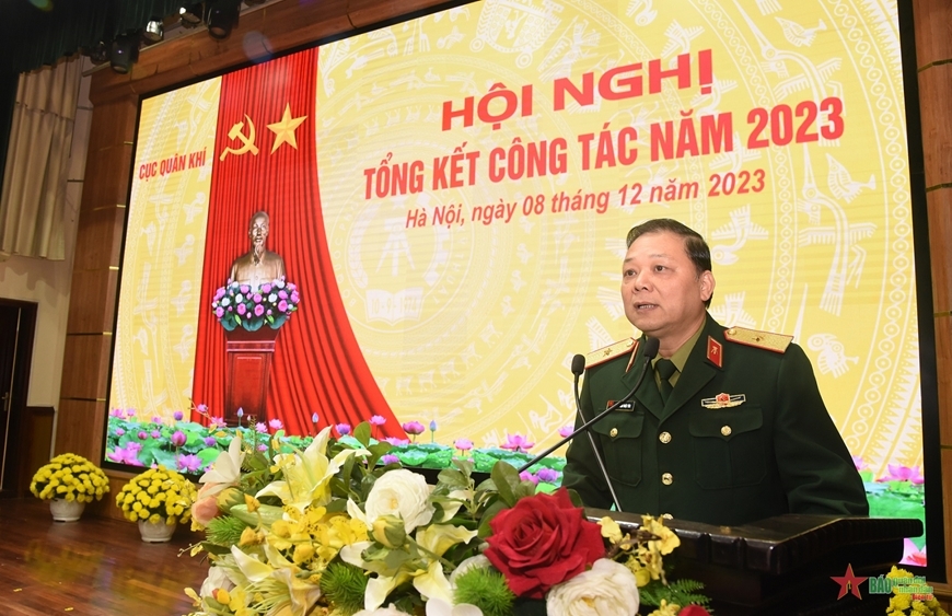 Cục Quân khí hoàn thành 100% các nhiệm vụ, chỉ tiêu đề ra trong năm 2023