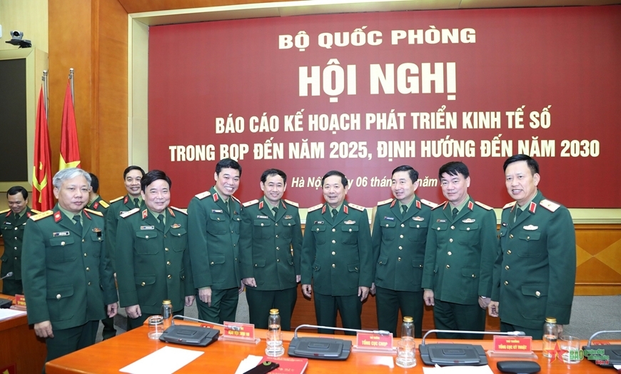 Phát triển kinh tế số trong Bộ Quốc phòng phải gắn với đẩy mạnh cải cách hành chính