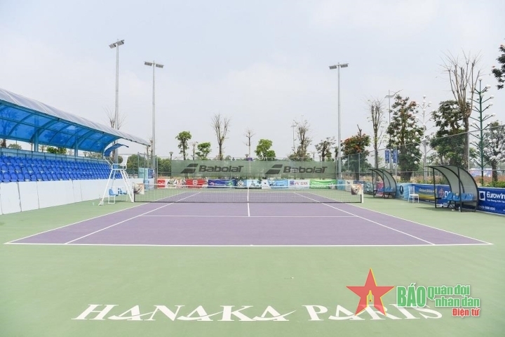 Giải quần vợt Diễn đàn Tennis miền Bắc mở rộng 2023 thu hút vận động viên kỷ lục