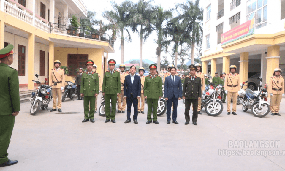 huyện triển khai đợt cao điểm tấn công trấn áp tội phạm, đảm bảo an ninh trật tự dịp Tết nguyên đán 2024