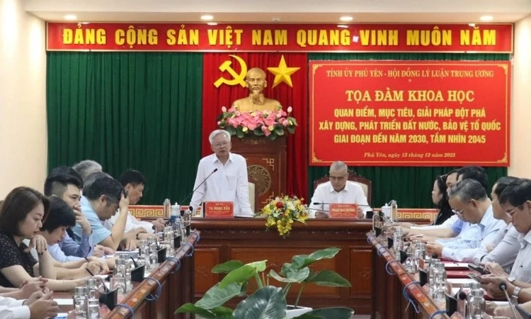 Tọa đàm khoa học bàn giải pháp đột phá xây dựng phát triển đất nước, bảo vệ Tổ quốc