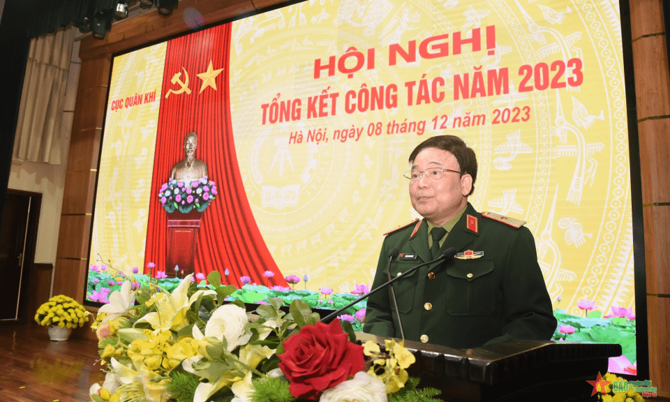 Cục Quân khí hoàn thành 100% các nhiệm vụ, chỉ tiêu đề ra trong năm 2023