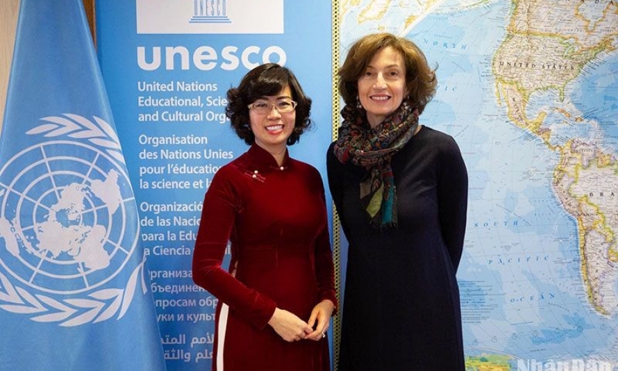 Tổng Giám đốc UNESCO đánh giá cao vai trò của Việt Nam