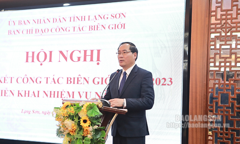 Triển khai công tác biên giới năm 2024